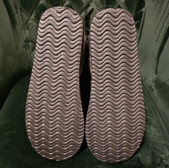 Snake Print Flat Booties - Picture 3 of 3